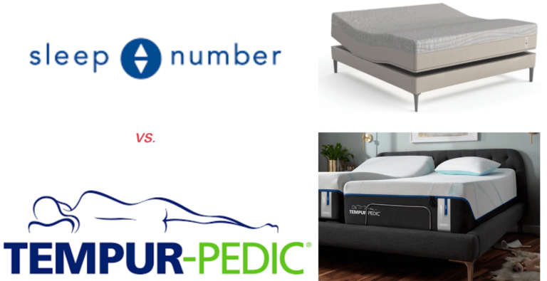 Sleep Number vs. Tempur-Pedic Mattress Comparison - Mattress Reviews ...