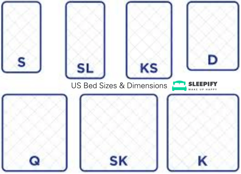 US Bed Sizes And Dimensions Sleepify Expert Mattress Reviews